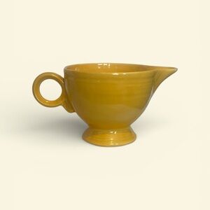 VTG Homer Laughlin Fiesta Ring Handle Creamer